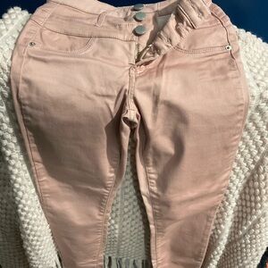 No Boundaries High Rise Pink Jeans